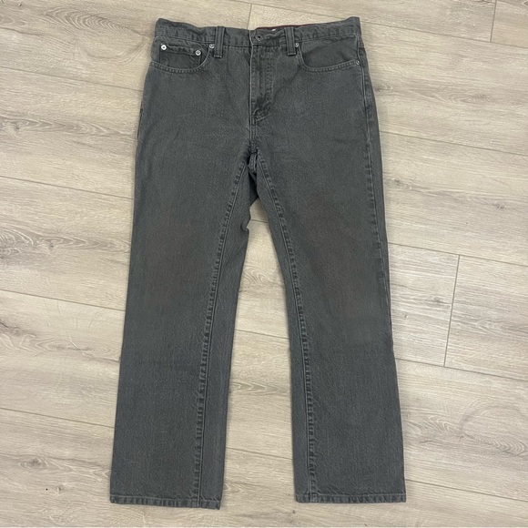 ll bean jeans stretch Standard Fit 33x29 (28) Gray Regular Fit - Picture 1 of 7